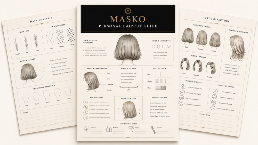 Illustrative Personal Haircut Guides